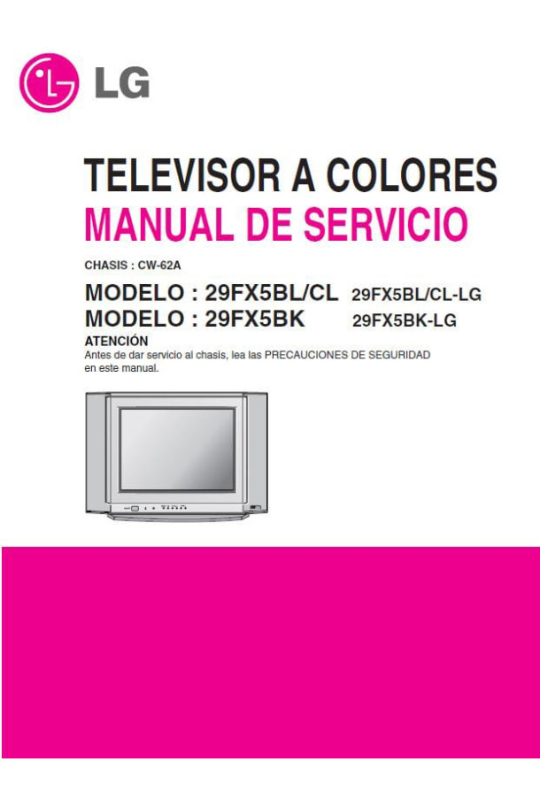 29FX5BL, 29FX5CL, 29FX5BK_Spanish